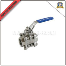 Stainless Steel 3-PC Thread Ball Valve (YZF-E40)